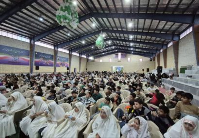 اجتماع کودکانه به مناسبت ولادت حضرت رقیه (س) در علی آباد