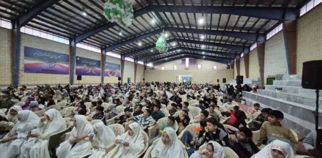اجتماع کودکانه به مناسبت ولادت حضرت رقیه (س) در علی آباد